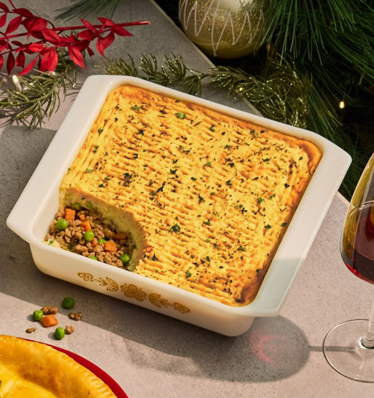 Beef Shepherd's Pie with Minted Peas 