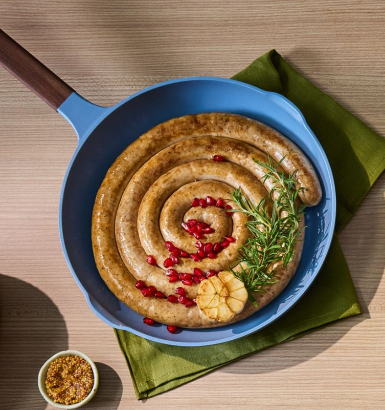 Pork Sausage Snail with Cranberries