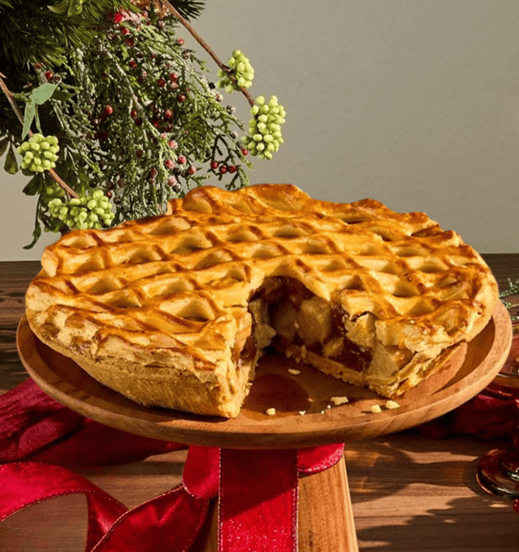 Apple Lattice Pie 