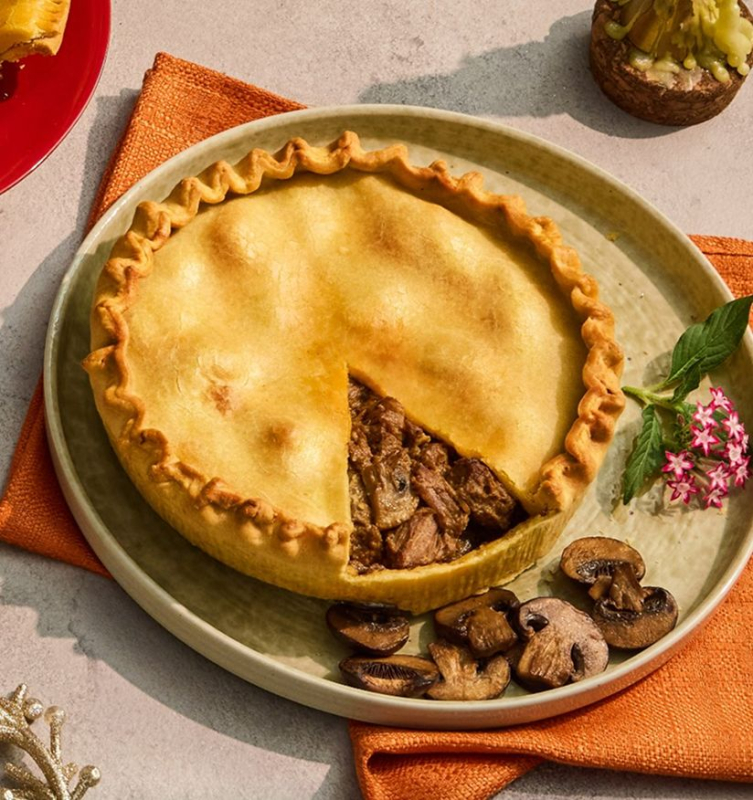 Beef & Mushroom Pie