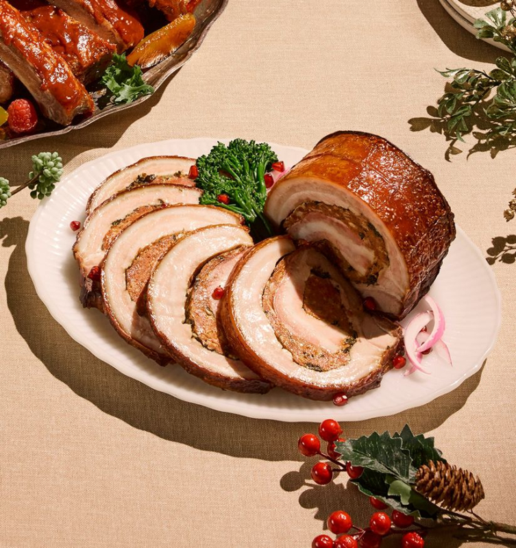 Porchetta with Chorizo 