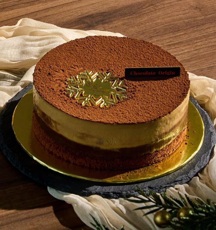 Chocolate Origin Tiramisu Hazelnut Cake 