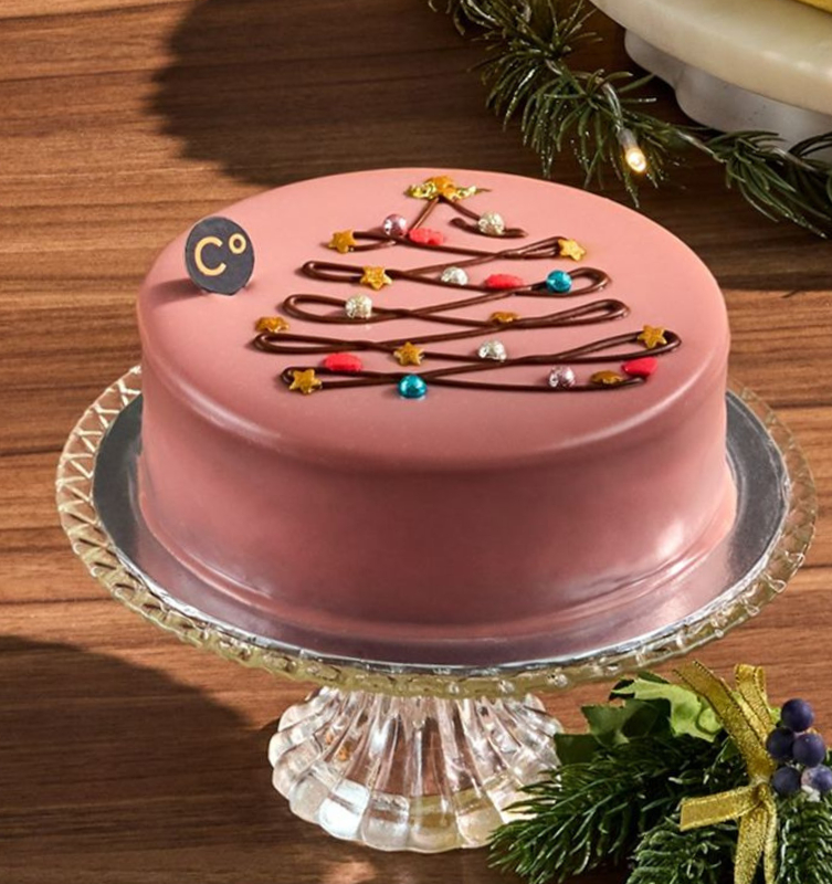 Chocolate Origin Ruby Chocolate Cake